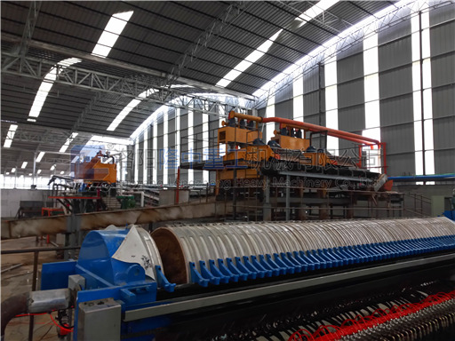 四臺(tái)TS1530振動(dòng)脫水篩gao嶺土選場調(diào)試成功